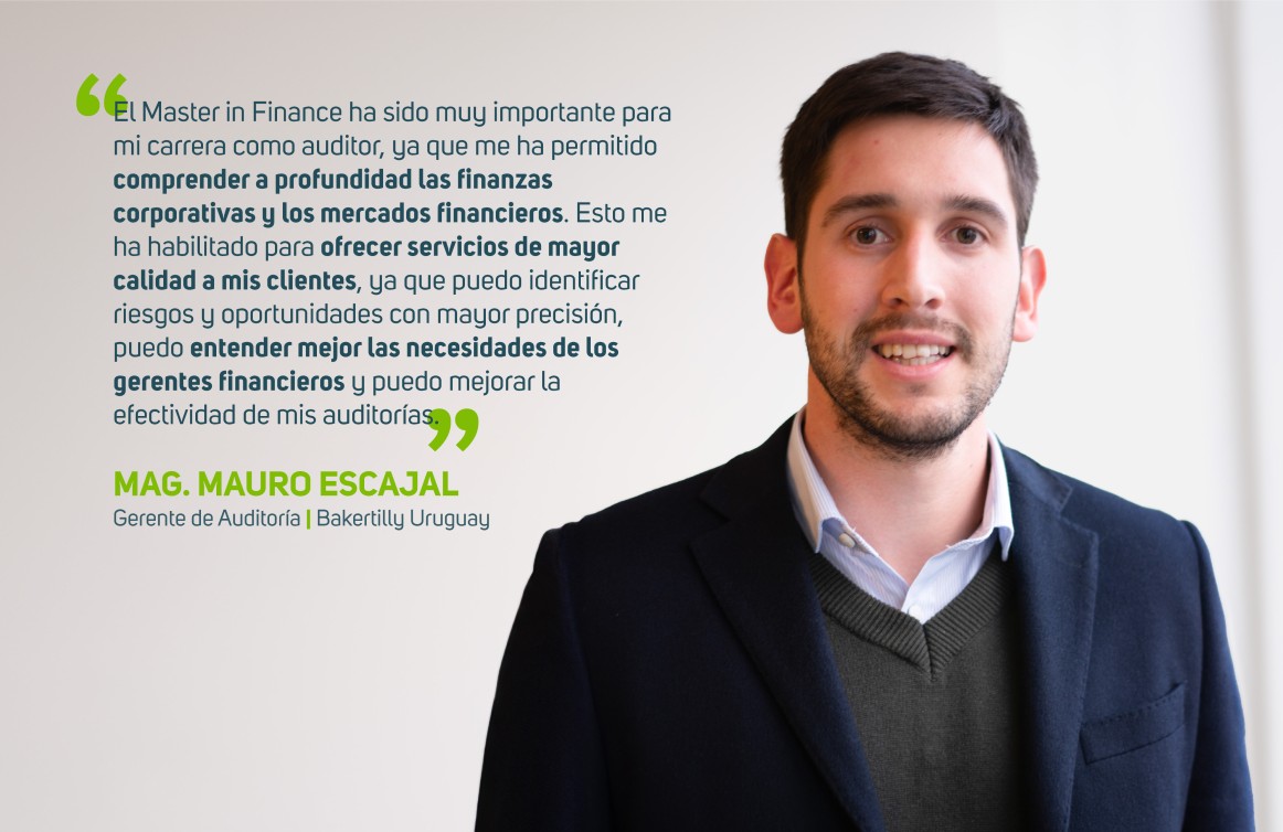 Testimonio Mauro Escajal Maestría en Finanzas